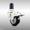 Service Caster 3 Inch 316SS Black Poly Swivel 1-1/2 Inch Expanding Stem Caster Lock Brake SCC SCC-SS316TTLEX20S314-PPUB-BLK-112 - alternate 4